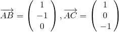 Mathplace quicklatex.com-9d67c027a54dd7d803b6851dffea7ece_l3 Exercice 1 : Equation paramétrique du plan