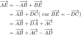 Mathplace quicklatex.com-9fb5666114dcac270393c6abffc7fe8c_l3 Exercice 3 : Démontrer que 3 points sont alignés