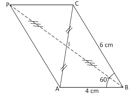 Mathplace exercice_5e_quadrilatere-31 Exercice 4 : parallélogramme  