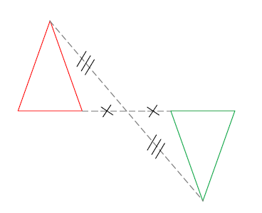 Mathplace cours_5e_symetrie_centrale-24 IV. Propriétés des symétries centrales  
