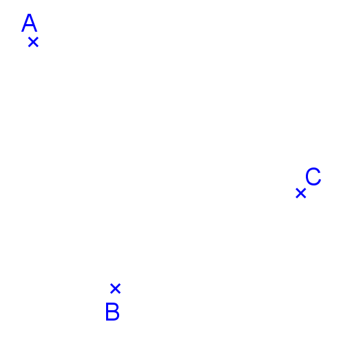 Mathplace exercice_5e_triangles03a Exercice 6 : inégalité triangulaire  
