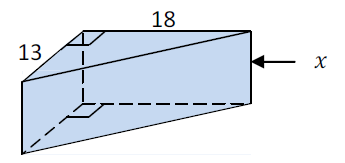 Mathplace exercice_5e_volume-15 Exercice 2 : volume du prisme  