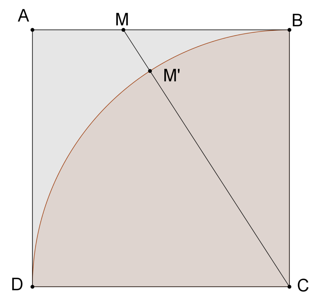 Mathplace figure-3-E.F-1024x989 Exercice 2 : Carré  