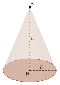 Mathplace cours_2e_geometrie_espace08-212x300 Méthode 2 - Calcul du volume d'un cône de révolution
