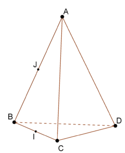 Mathplace cours_2e_geometrie_espace15-245x300 Méthode 6 - Déterminer l'intersection entre une droite et un plan
