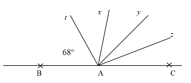 Mathplace exercice_6e_angles-33 Exercice 4 : Calculer les angles  