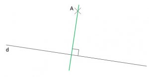 Mathplace cours_6e_droites-14-300x156 Méthode 1 : Tracer la droite perpendiculaire à une droite et passant par un point  