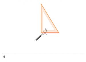 Mathplace cours_6e_droites-19-300x215 Méthode 2 : Tracer la droite parallèle à une droite et passant par un point  